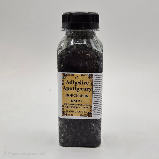 Sorcerers Snow Stained Glass