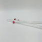 Glass Heart Straws (2)